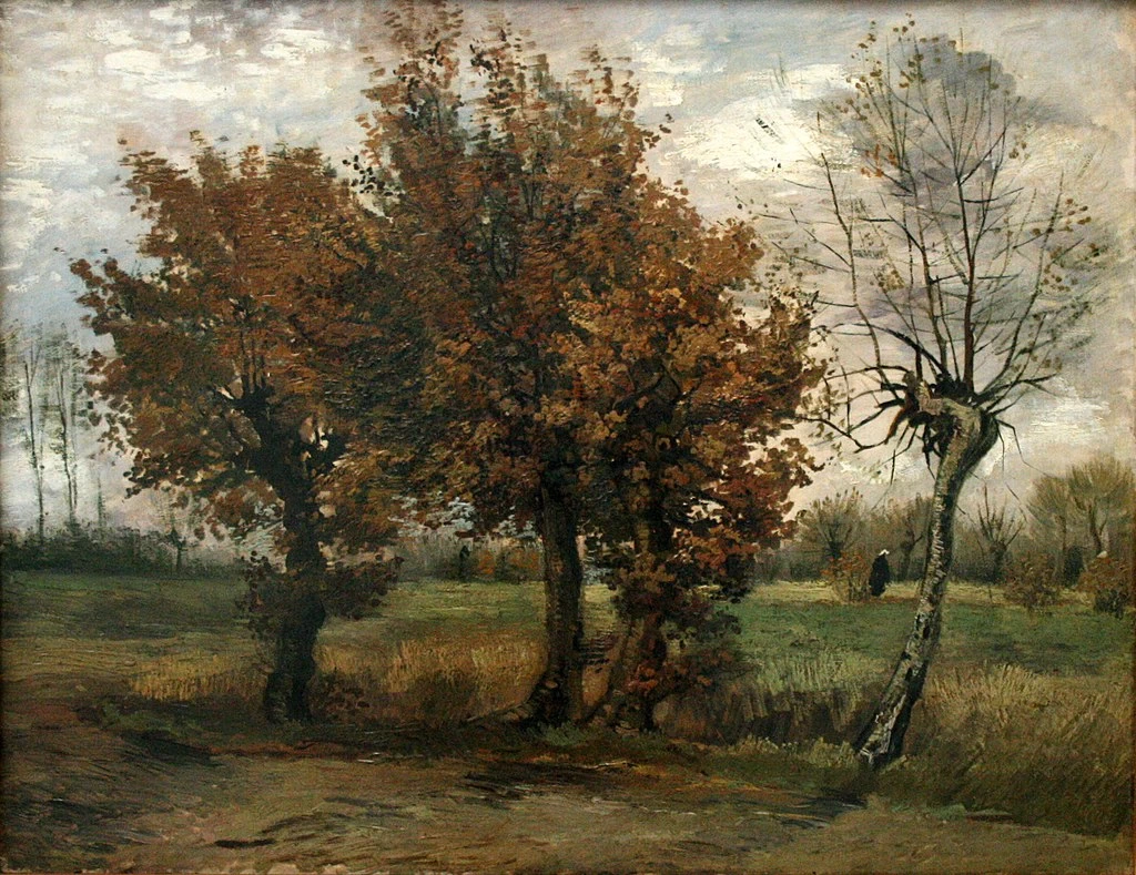  197-Vincent van Gogh-Paesaggio autunnale con quattro alberi - Kröller-Müller Museum, Otterlo 